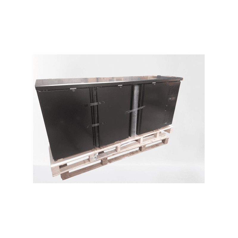 FURNOTEL Furnotel : Skinplate back bars : Built-in unit : 3 solid doors : 536 litres : BC3101
