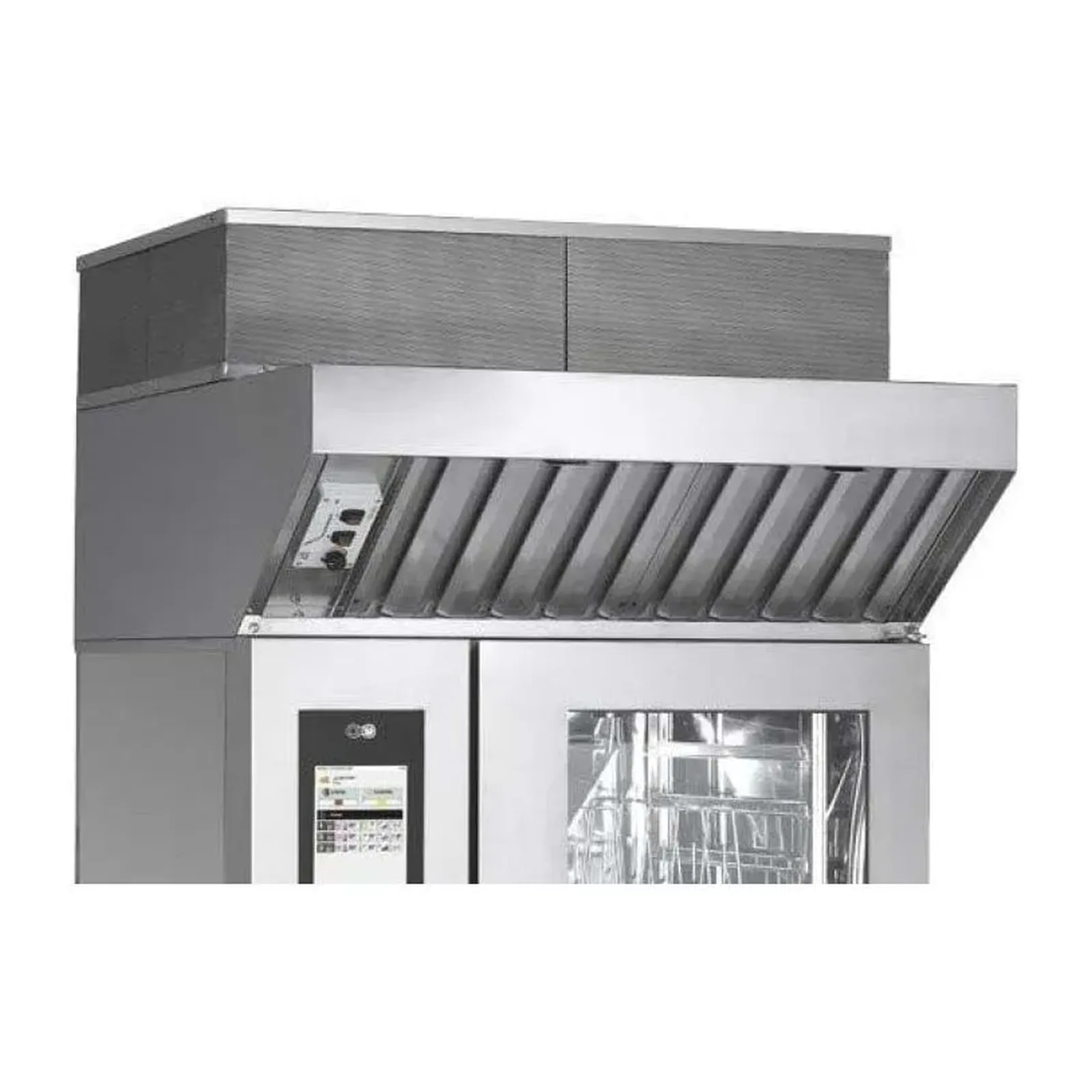 GIORIK Hotte à condensation professionnelle inox - 863x1017x500 mm - Monophasé - Acier inoxydable - GIORIK
