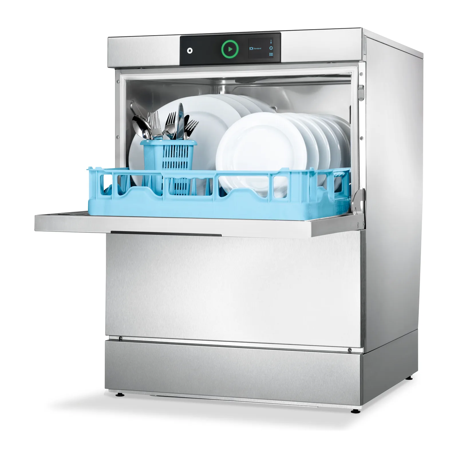 HOBART Lave-verres et lave-vaisselle compact frontal avec osmoseur intégré GFXCROI-10C - Panier 500x500 mm - 6,7 kW - 400V triphasé - HOBART