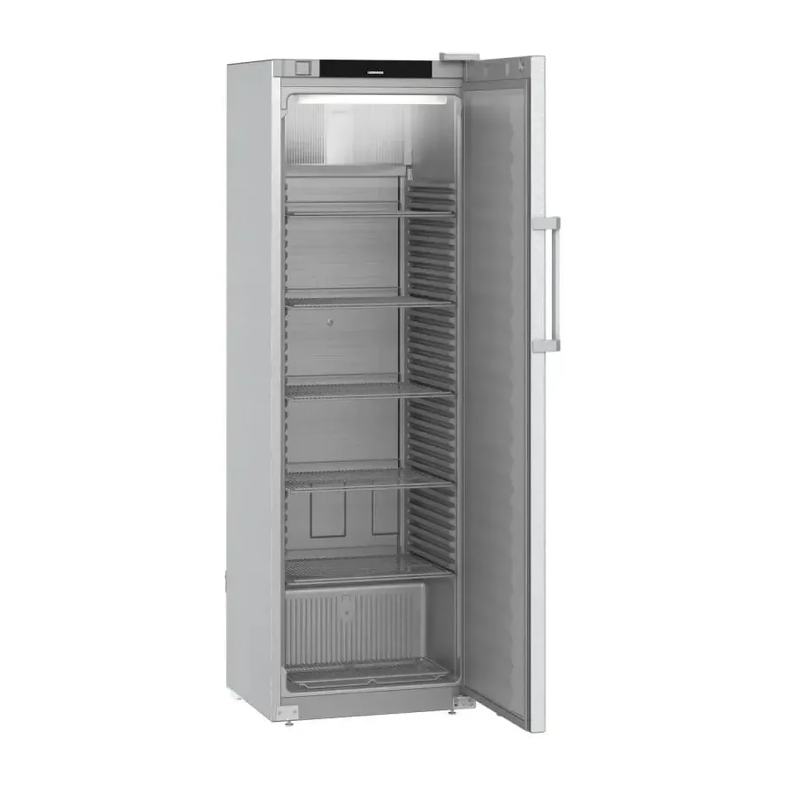 LIEBHERR Armoire réfrigérée positive - 1 porte - froid ventilé - +15 °c - Plastique / acier gris - 48 dB - 597x654x1884 mm - Monophasé - Classe énergétique C - LIEBHERR