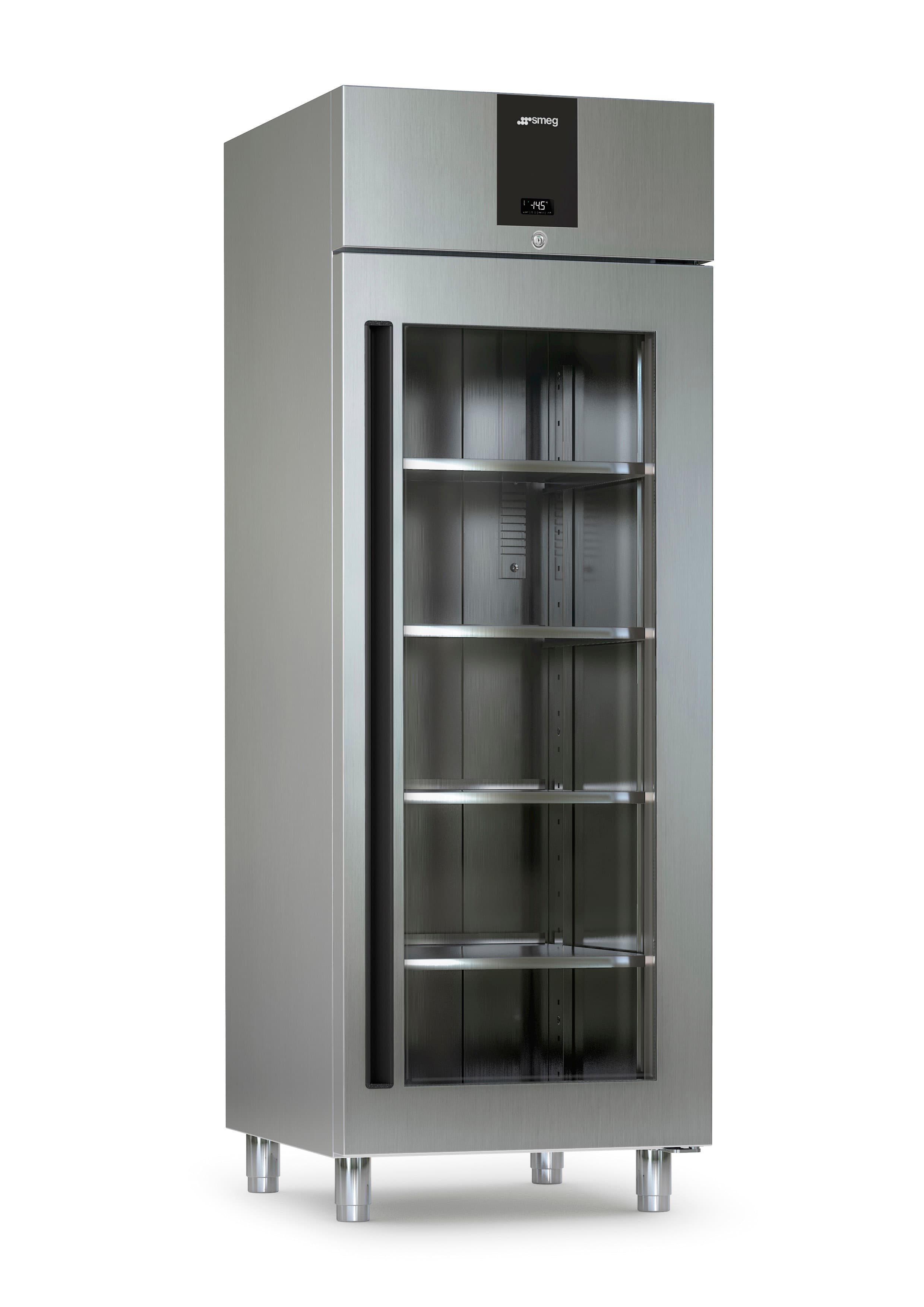 SMEG PROFESSIONAL Armoire réfrigérée professionnelle positive inox - 700 L - 1 porte - -2/+8 °C - 230V monophasé - classe B - panneau Easy - SMEG PROFESSIONAL