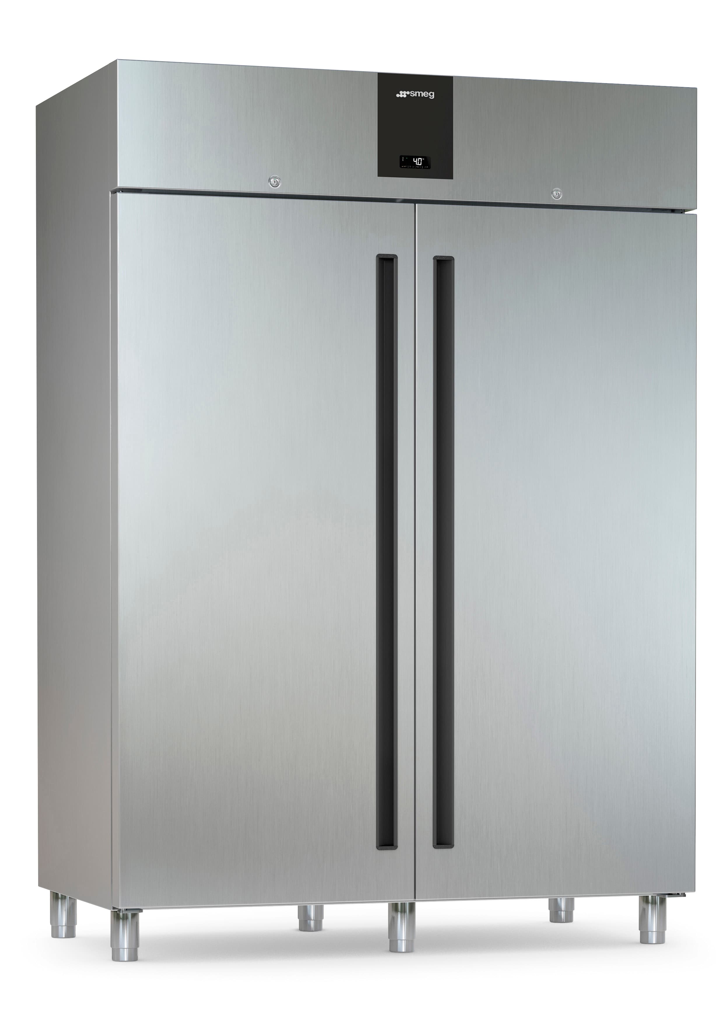 SMEG PROFESSIONAL Armoire réfrigérée professionnelle positive inox - 1400 L - 2 portes - -2/+8 °C - 230V monophasé - classe C - SMEG PROFESSIONAL