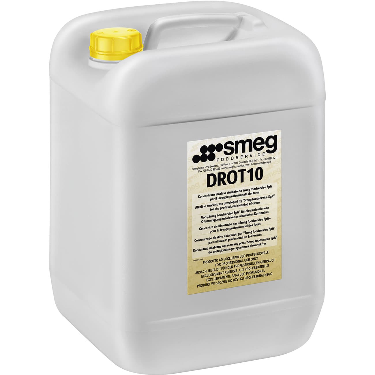 SMEG PROFESSIONAL Détergent alcalin liquide pour fours mixtes Galileo Professional - SMEG PROFESSIONAL