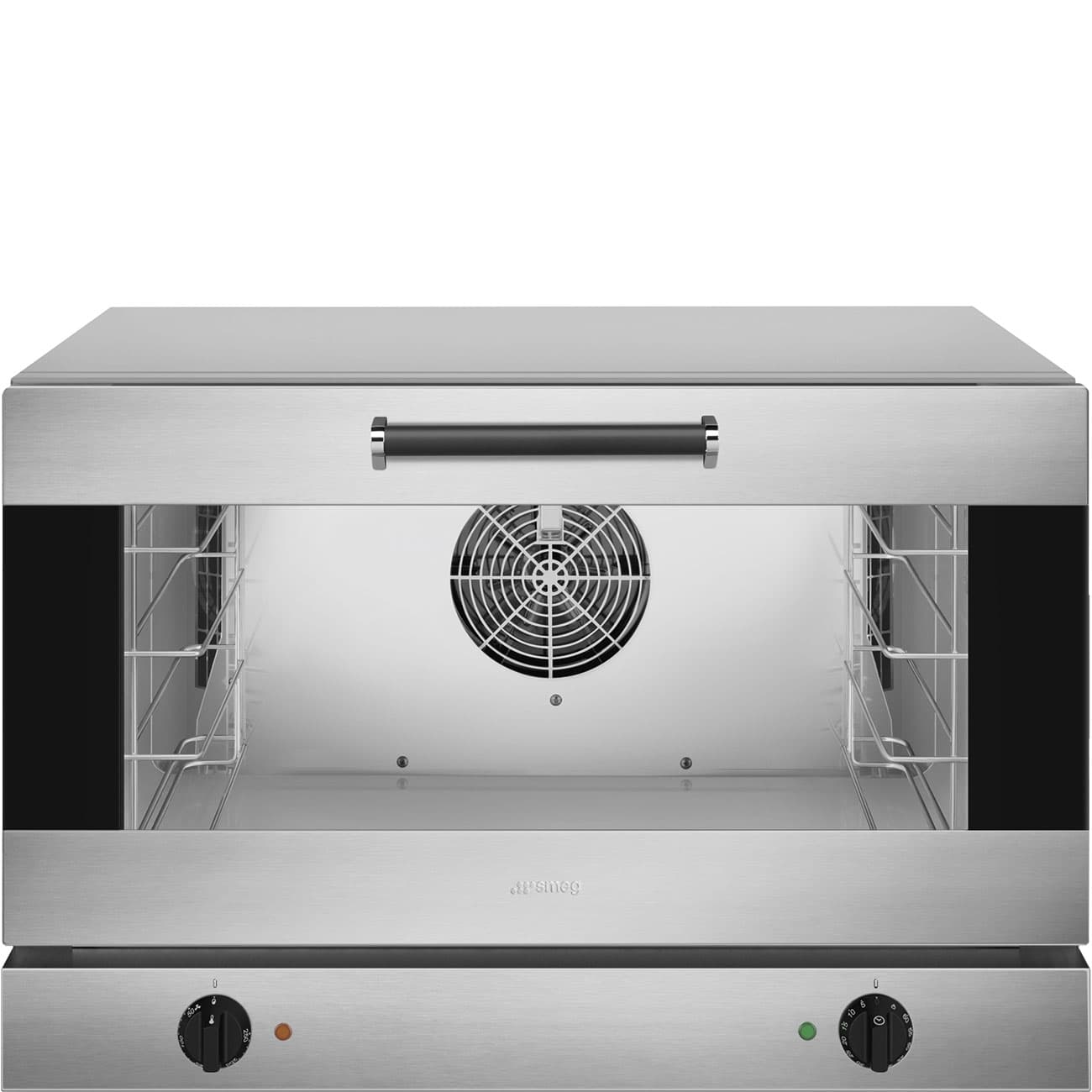 SMEG PROFESSIONAL Four à chaleur tournante électromécanique inox - 4 niveaux GN1/1 ou 600x400 mm - 798x747x563 mm - 400V triphasé ou 230V monophasé - 5,3 kW - SMEG PROFESSIONAL
