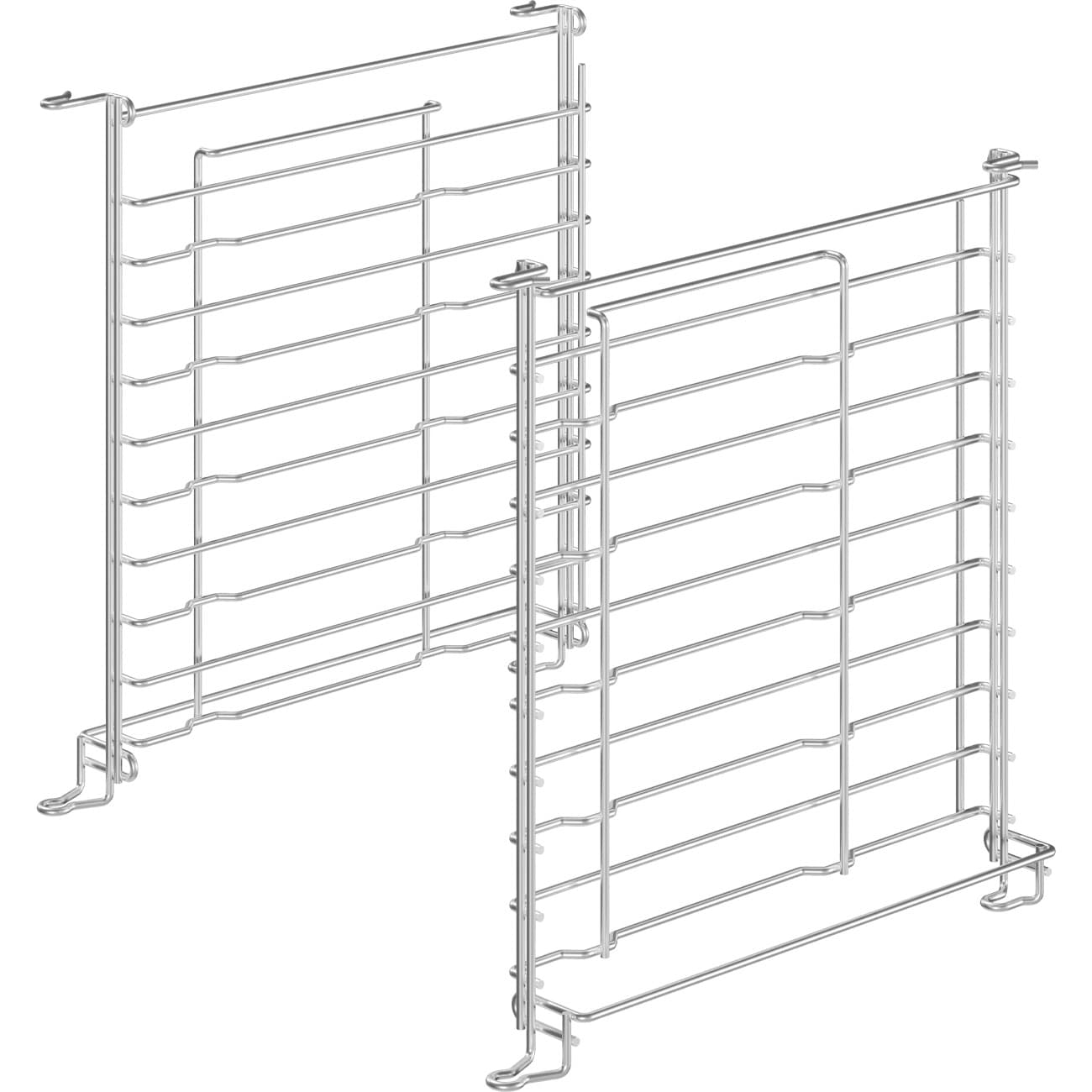 SMEG PROFESSIONAL Kit de support inox pour plaques GN - fours mixtes Galileo Professional 5 niveaux - SMEG PROFESSIONAL