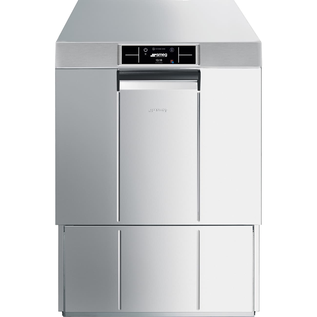 SMEG PROFESSIONAL Lave-vaisselle et lave-plateaux professionnel frontal Pura - panier 500x500 mm - plateaux 600x400 mm - 600x690x822 mm - 400V triphasé - 8,4 kW - SMEG PROFESSIONAL