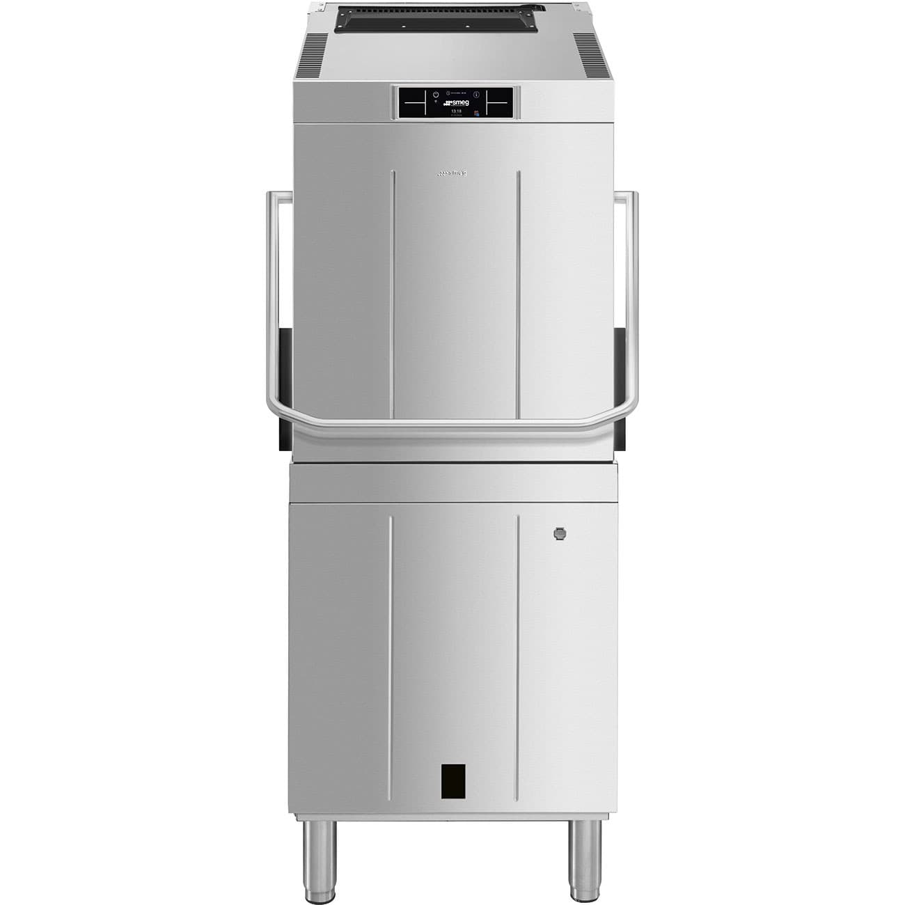 SMEG PROFESSIONAL Lave-vaisselle professionnel à capot double paroi Pura avec condenseur de buée SHR - panier 500x500 mm - 400V triphasé - 10 kW - SMEG PROFESSIONAL