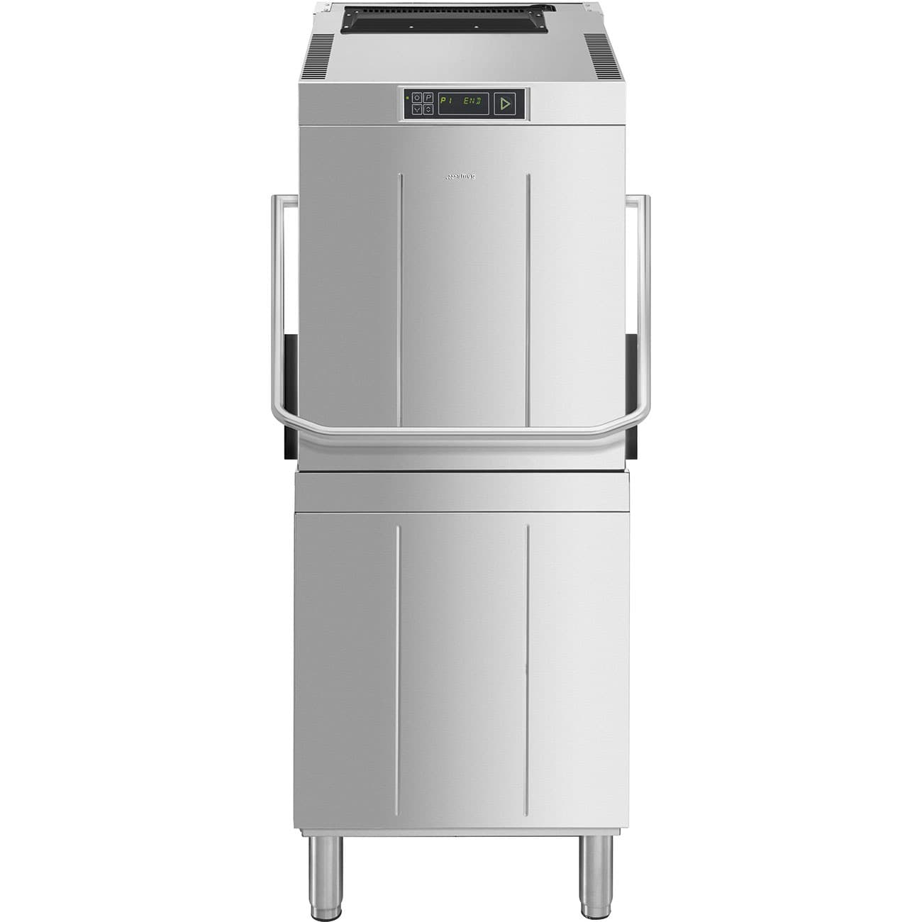 SMEG PROFESSIONAL Profi-Haubenspülmaschine Easyline mit integriertem Wasserenthärter und Schwadenkondensator SHR - Korb 500x500 mm - 634x750x1523 mm - 400V Drehstrom - 9,7 kW - SMEG PROFESSIONAL