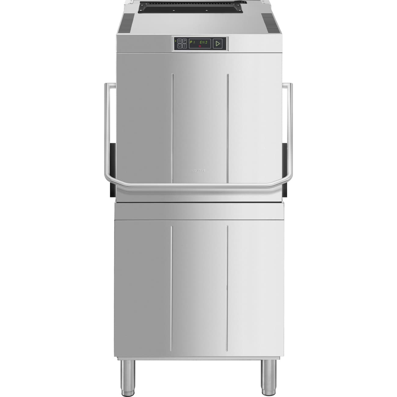 SMEG PROFESSIONAL Lave-vaisselle professionnel à capot Easyline avec condenseur de buée SHR - panier 600x500 / 500x500 mm - 400V triphasé - 9,7 kW - SMEG PROFESSIONAL