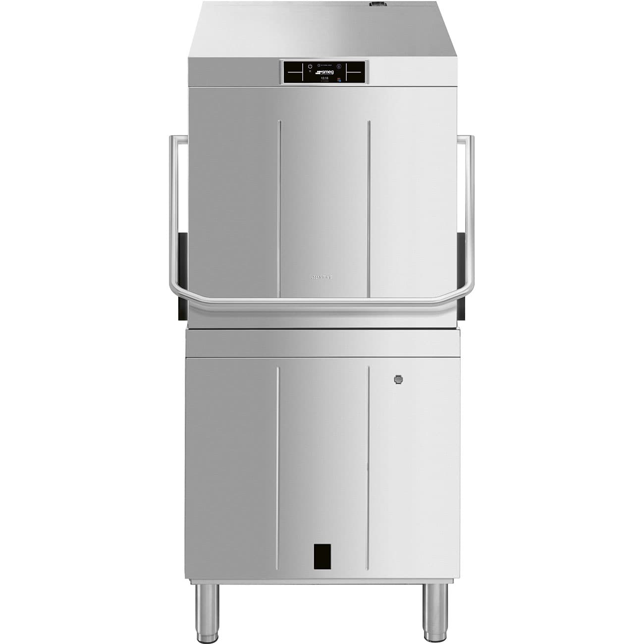 SMEG PROFESSIONAL Lave-vaisselle professionnel à capot Pura avec adoucisseur intégré - panier 600x500 / 500x500 mm - 734x750x1523 mm - 400V triphasé - 10 kW - SMEG PROFESSIONAL