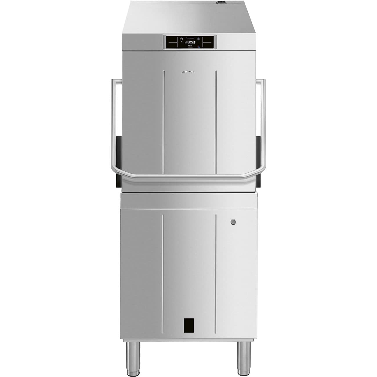 SMEG PROFESSIONAL Lave-vaisselle professionnel à capot Pura avec récupération de chaleur DHR - panier 500x500 mm - 634x750x1523 mm - 400V triphasé - 10 kW - SMEG PROFESSIONAL