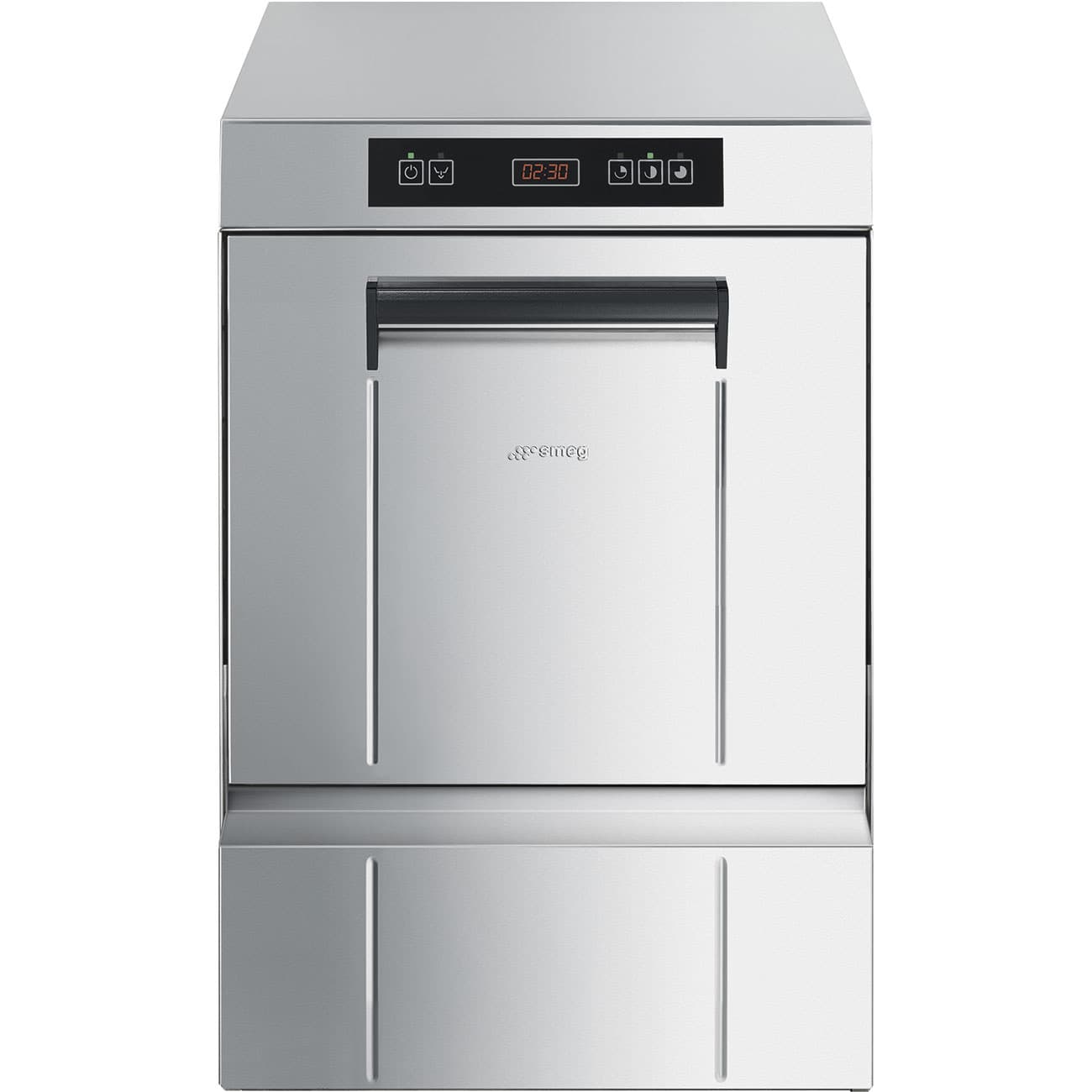 SMEG PROFESSIONAL Lave-verres professionnel Ecoline électronique avec adoucisseur intégré - panier 400x400 mm - 440x555x695 mm - 230V monophasé - 3,1 kW - SMEG PROFESSIONAL