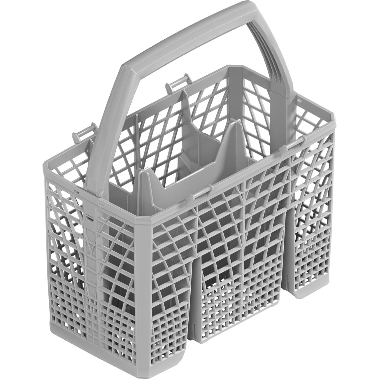 SMEG PROFESSIONAL Panier à couverts 6 compartiments en polypropylène - 241x141x218 mm - SMEG PROFESSIONAL