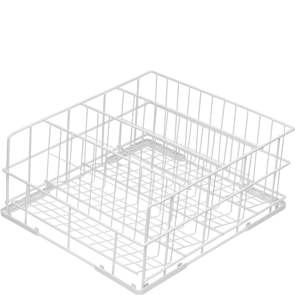 SMEG PROFESSIONAL Panier en fil à fond incliné 4 rangées pour verres à pied Ø 90 mm max - 400x400x168 mm - SMEG PROFESSIONAL
