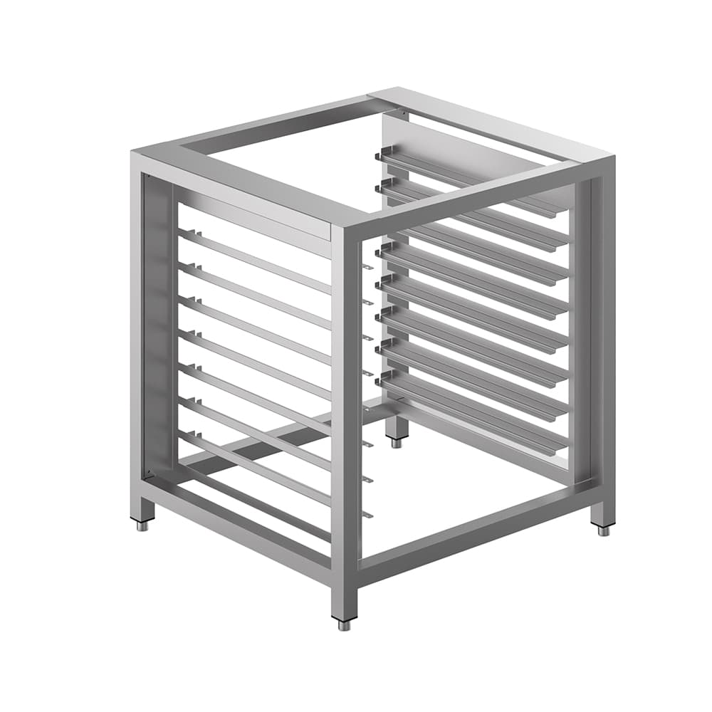SMEG PROFESSIONAL Support inox 16 niveaux pour fours ALFA410 / ALFA420 / ALFA425 / ALFA625 - 800x800x900 mm - SMEG PROFESSIONAL